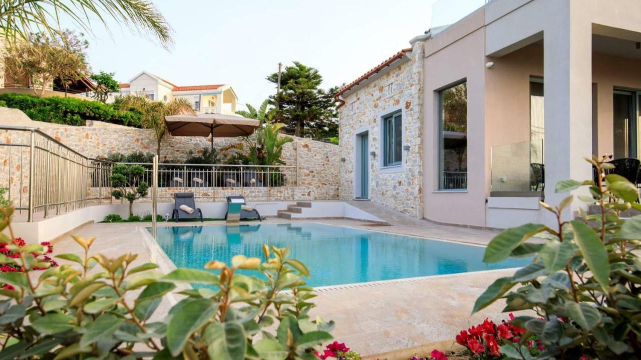 Superior Villa Kleanthi Сталос Экстерьер фото